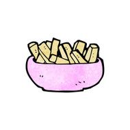cartoon bowl of chips N3