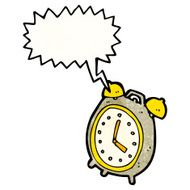 ringing alarm clock cartoon N3