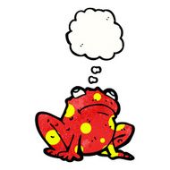 poisonous frog with thought bubble N2