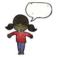 Happy Girl Cartoon N10