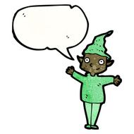 Cartoon Christmas Elf N106