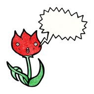 shocked tulip cartoon N2