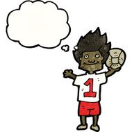 Cartoon Soccer Player N27