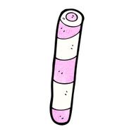 cartoon stick of rock N4