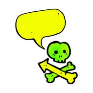 talking skull and crossbones symbol N2