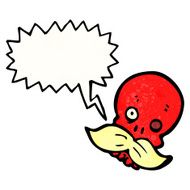 talking skull cartoon N7