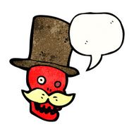 talking skull cartoon N8