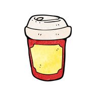 cartoon hot drinks cup N2