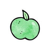 Cartoon Apple N155