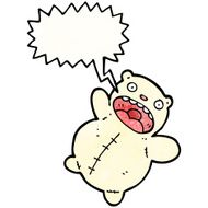 crazy polar bear teddy N4