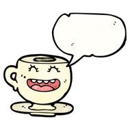 happy cup cartoon character N2