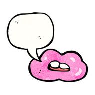 talking mouth symbol N4