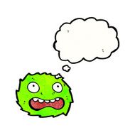 green furry monster cartoon N2