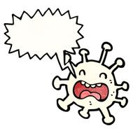 cartoon white blood cell N4