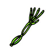 cartoon skeleton arm N11