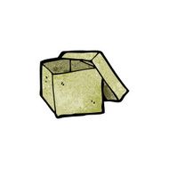 cartoon empty box N6