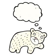Cartoon Polar Bear N131