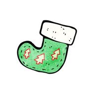 cartoon chirstmas stocking N4