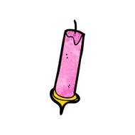 cartoon birthday cake candle N6