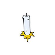 cartoon birthday cake candle N8