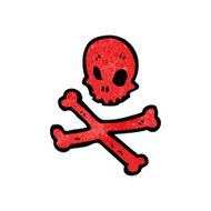red skull and crossbones symbol N2