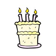 Cartoon Birthday Cake N51