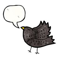 Cartoon Crow N33