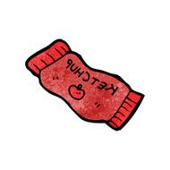 ketchup packet cartoon N3