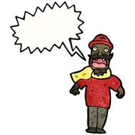 cartoon shouting man N53