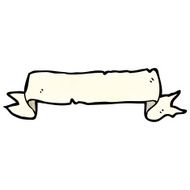 decorative scroll cartoon N10