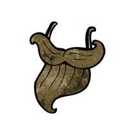 cartoon fake beard N12