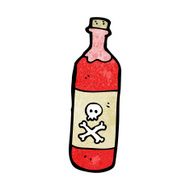 Cartoon Poison Bottle N21