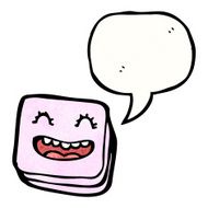 talking candy cartoon character N8