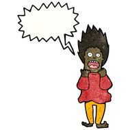 cartoon terrified man N319