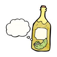 cartoon tequila bottle N8