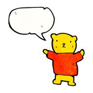 cartoon teddy bear N254