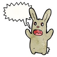 spooky cartoon rabbit N3