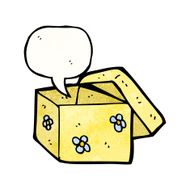 cartoon empty box N7