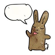 Cartoon Rabbit N173
