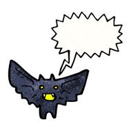 cartoon halloween bat N26