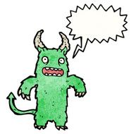 shouting monster cartoon N7