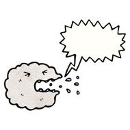 sneezing raincloud cartoon N2