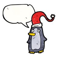 Cartoon penguin N89