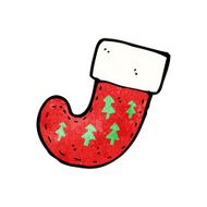 christmas stocking cartoon N6