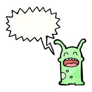 cartoon little alien N49
