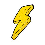 Lightning Bolt Cartoon Symbol N4