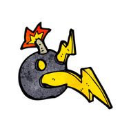 crazy cartoon bomb N6