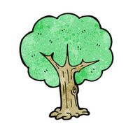 Cartoon Tree N210