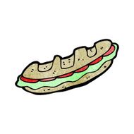 Cartoon Sandwich N27
