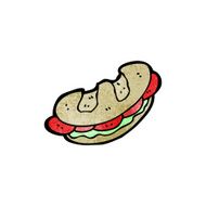 Cartoon Sandwich N28